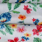 Hot selling supply fabrics viscose crepe fabric floral viscose fabric