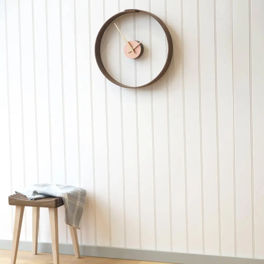 steam wooden decorative wall clock