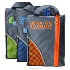Super absorbent microfiber gym yoga sport towels with mesh bag