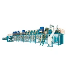 Full-Servo Full Width Waistband Baby Diaper making manufacturing machine