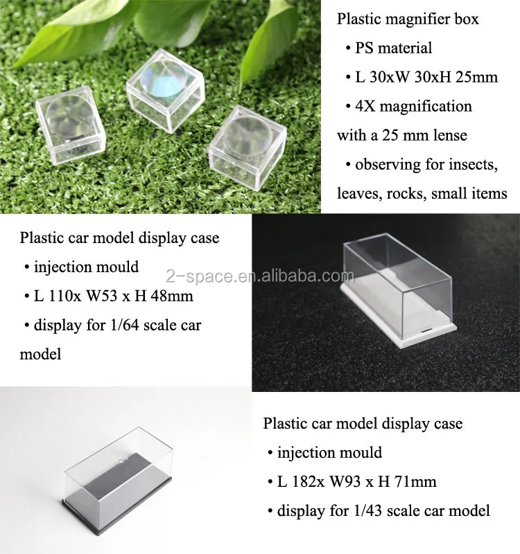 model injection acrylic boxes