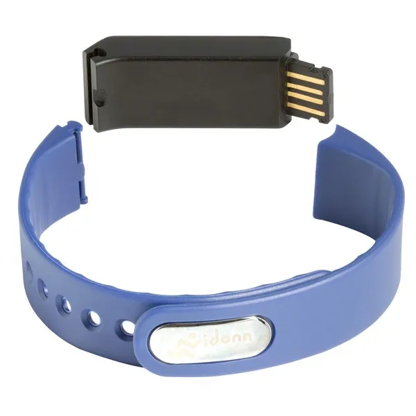 Wholesale Detachable USB charging Bluetooth Wristband Health Fitness Smart Pedometer