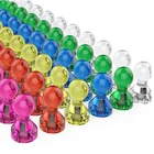 Colorful N52 Push Pin Neodymium Magnets For Whiteboard