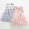 2017 New Arrivals Girl Dresses Fashion Princess Party Birthday Gift Brand High Quality Sleeveless Summer Kids Clothes