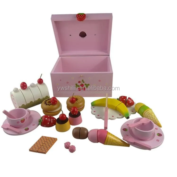 Wooden Kitchen Toys Fruit And Vegetable Cutting Toys - Buy Wooden Toys 