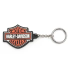 Promotional gifts 2d custom made plastic rubber pvc keychain