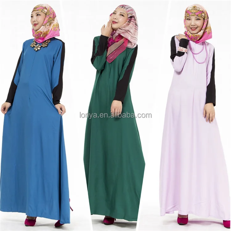 อิสลามชุดการออกแบบด้านบนเสื้อผ้าสำหรับขายส่งมุสลิมชุดmaxiแขนยาว