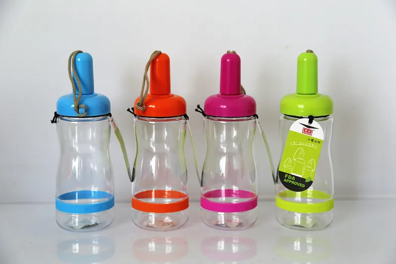 plastic children drinking bottles water bottle small mouth cup bottle with string plastic children drinking bottles water bottle small mouth cup bottle with string