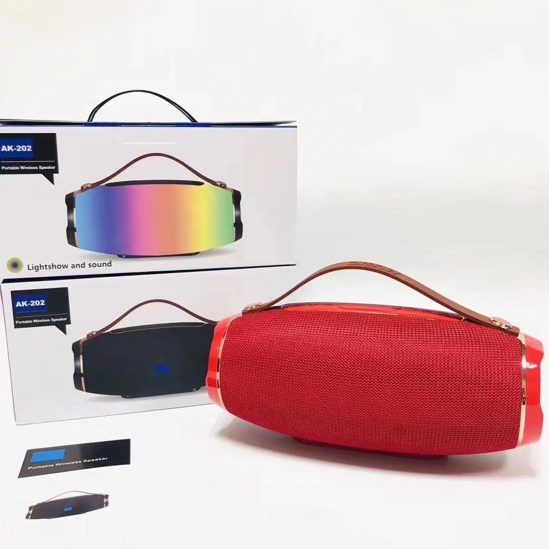 2019 New AK205 Outdoor Portable Wireless mini shoulder Speaker with led light - ANKUX.COM
