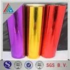 Color Coated Aluminum Metallized PET Film for Lamination and Printing