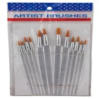Best quality promotional tapered filament artist paint brush on sale