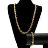 Jewelry gold plated wholesale cuban link chain PVD men's Dubai chain Hip hop jewelry new gold chain design for men