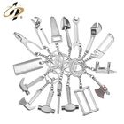 cheap hammer multi-function sliver key chain/keying