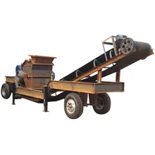 Granite quarry equipment mobile crusher plant