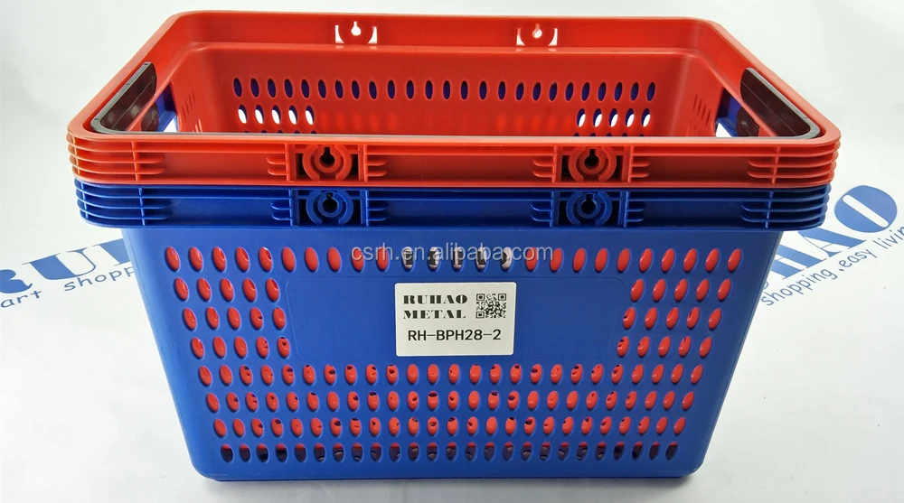 single handle carry shopping basket wholesale shopping baskets