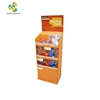 POP paper material Cardboard floor cell phone clearwipe display rack mobile phone clear wipe dump bin display