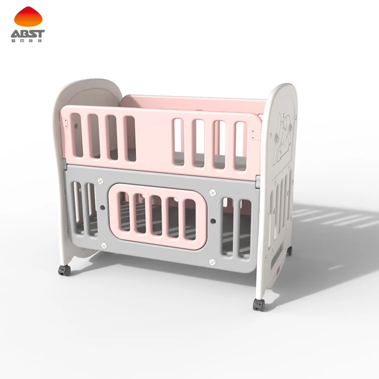 plastic baby cribs