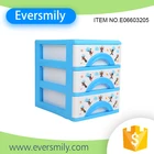 Hot selling storage products multifunctional plastic small cabinet for family