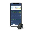 Welleu O2Ring Color Screen Bluetooth Ring Pulse Oximeter Heart Health Monitors