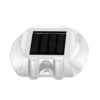 White Solar Powered LED Road Stud Driveway Pathway Stair Deck Dock Light