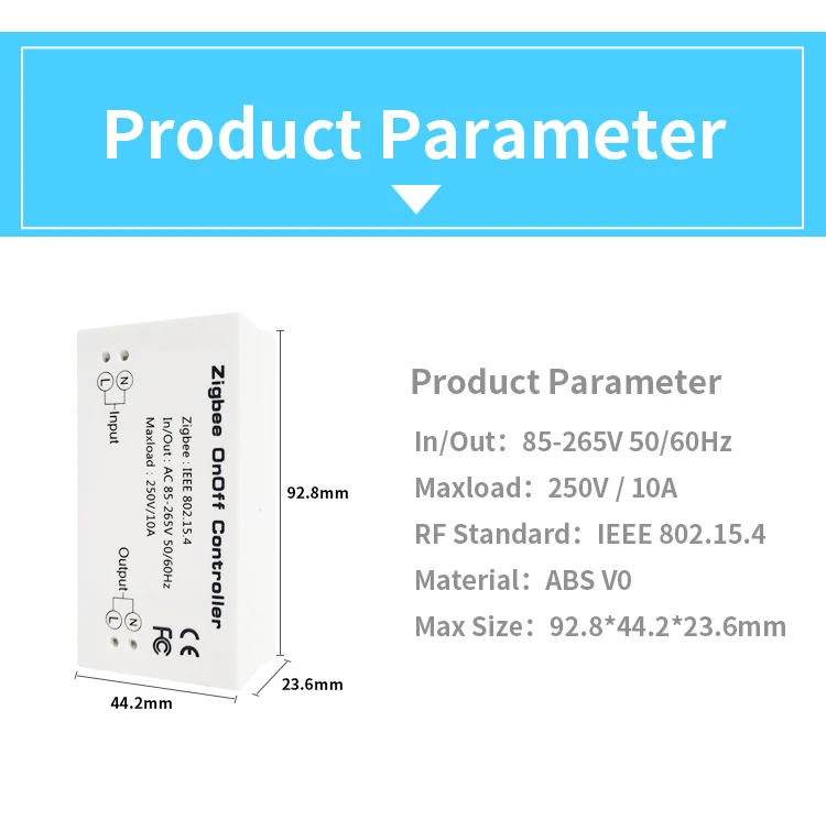 Surge Protection ZigBee Smart Control Switch Factory Wholesale Switches Controller For Google Home - ANKUX.COM