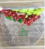 LDPE/PP/CPP Fruit packaging plastic grape bag with zipper