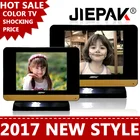 2017 Mini Color LED TV Screen Computer Screen with USB DVD SD Input Remote controlHD1080P