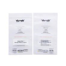 Laminated recyclable custom resealable pe zipper poly bag