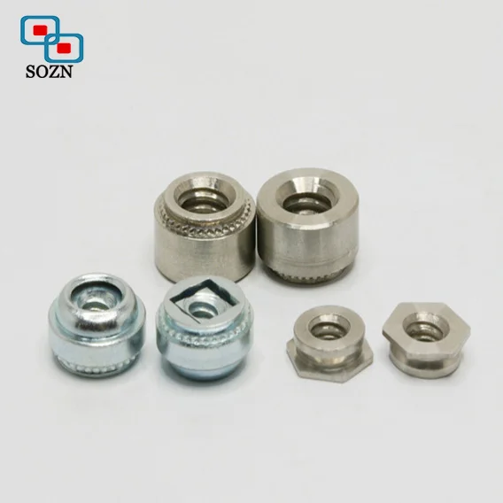 precision fastener sheet metal pem self steel zinc clinch nut