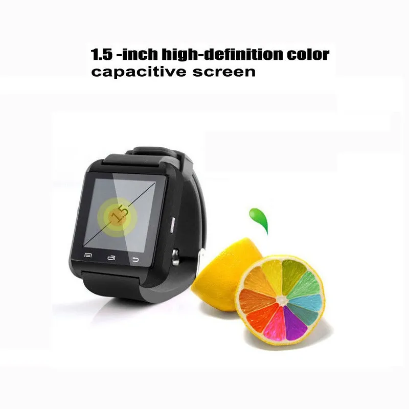 Original Smartwatch U8 Smart Sport Watch Phone Mate U8 smart bluetooth wrist watch U8 Bluetooth For Android IOS Smartphone