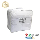 Customized Clear Transparent Plastic PVC Quilt/Blanket Wire Bag