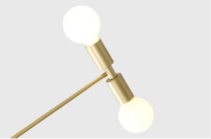 modern fashion young people's living room bedroom  restaurant Up and down chandeliers lights