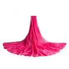 Multifunctional 2019 new design printed long chiffon silk scarf for women
