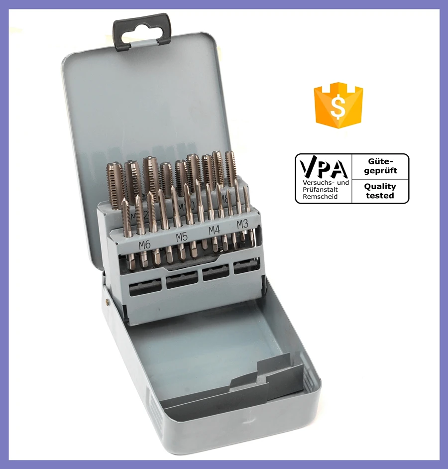 21pc Metric Combined Drill And Tap Hand Tool Set Buy Combination Tool