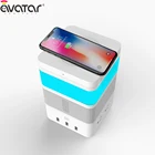 Smart Home Device Connected 4 Modules, Bluetooth Speaker, LED Sensor Light, Wireless Charger,Power Strip