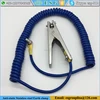 Aluminium alloy static grounding clamps earth connection clamp with spiral wire