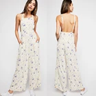 Clothes Ladies adult printed strap romper for women garment factory