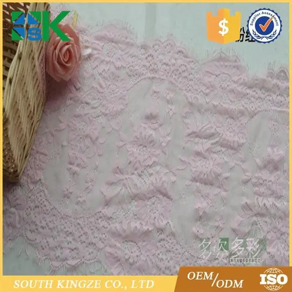 Fashion Eyelash lace 3 Yard /Lot Eyelash lace fabric decoration diy clothes sewing accessories embroidery 33cm black red yellow