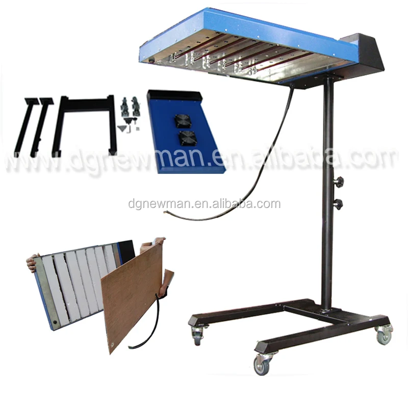 Source IR Lamp automatic Flash Dryer for Screen Printing Adjustable Stand  T-Shirt Curing Screen Printing Flash Dryer For ink on m.