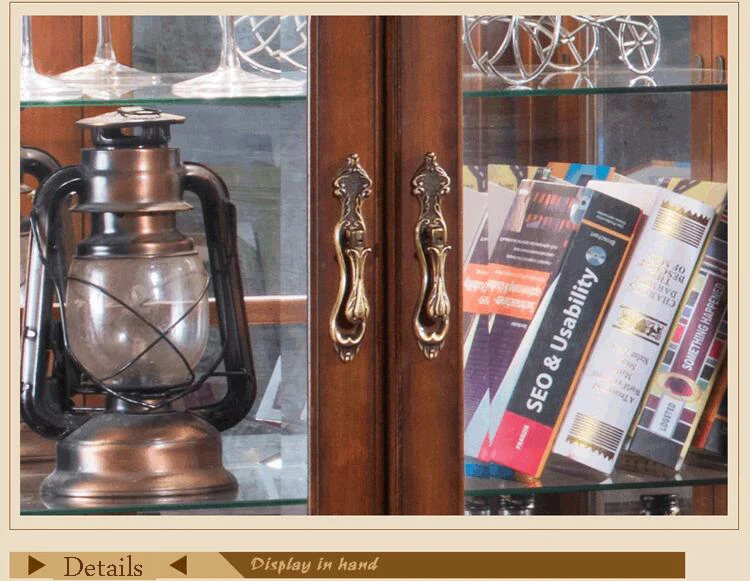 Antique High Living Room Wooden furniture lcd TV Stand set 10285