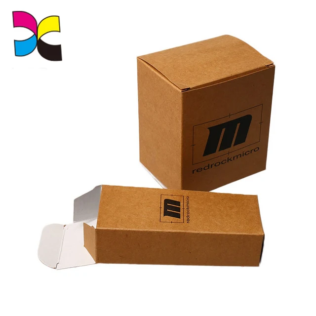 eco friendly recycled natural kraft paper box