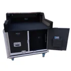 2019 KKMark Black Flip Design Midas M32 Flight Road Cases