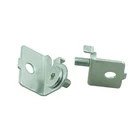 Zinc plated steel sheet metal bracket