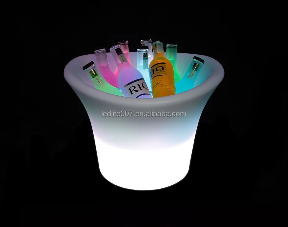 商業ledプラスチック長方形のアイスバケット仕入れ・メーカー・工場