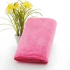 Pink face towel microfiber washcloths face washer towels
