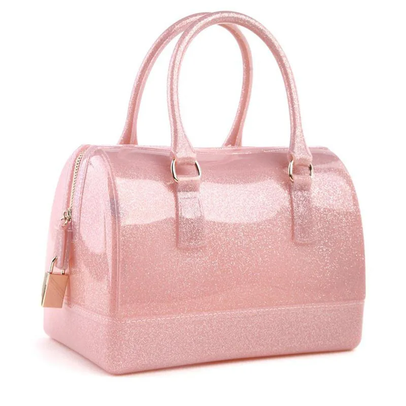 New Fashion Candy Color Transpa Crystal Bag Jelly Tote New Fashion Candy Color Transpa Crystal Bag Jelly Tote For Women Spring Summber Handbag Beach Bags In Price On Alibaba