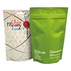 Aluminum foil zipper kraft stand up pouch bags zip lock spout ziplock bag for meat pork beef sea food