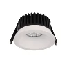 Modern commercial ceiling round 10w cob recessed led spotlight price hotel 12w flexible adjustable led downlight