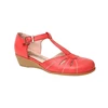 Top quality novel strap style elegant luxurious new design ladies summer red color high heel sandals