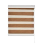 Double zebra blinds sheer, european zebra blinds with top box